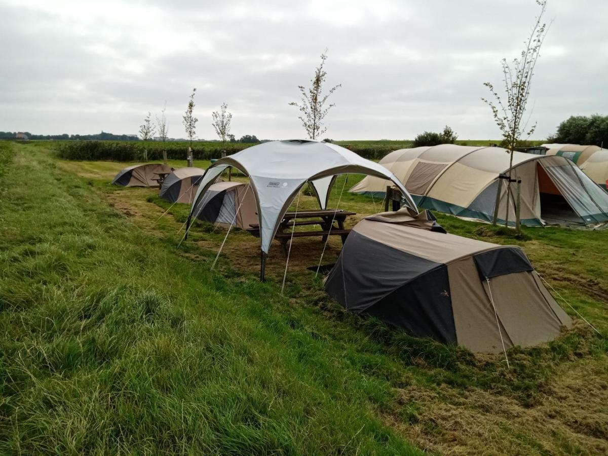 Hotel Basic 2P Tent Sotterum Kornwerd Exteriér fotografie